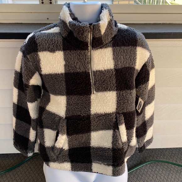 Old Navy Sherpa Pullover Size XS NWT - Picture 1 of 7
